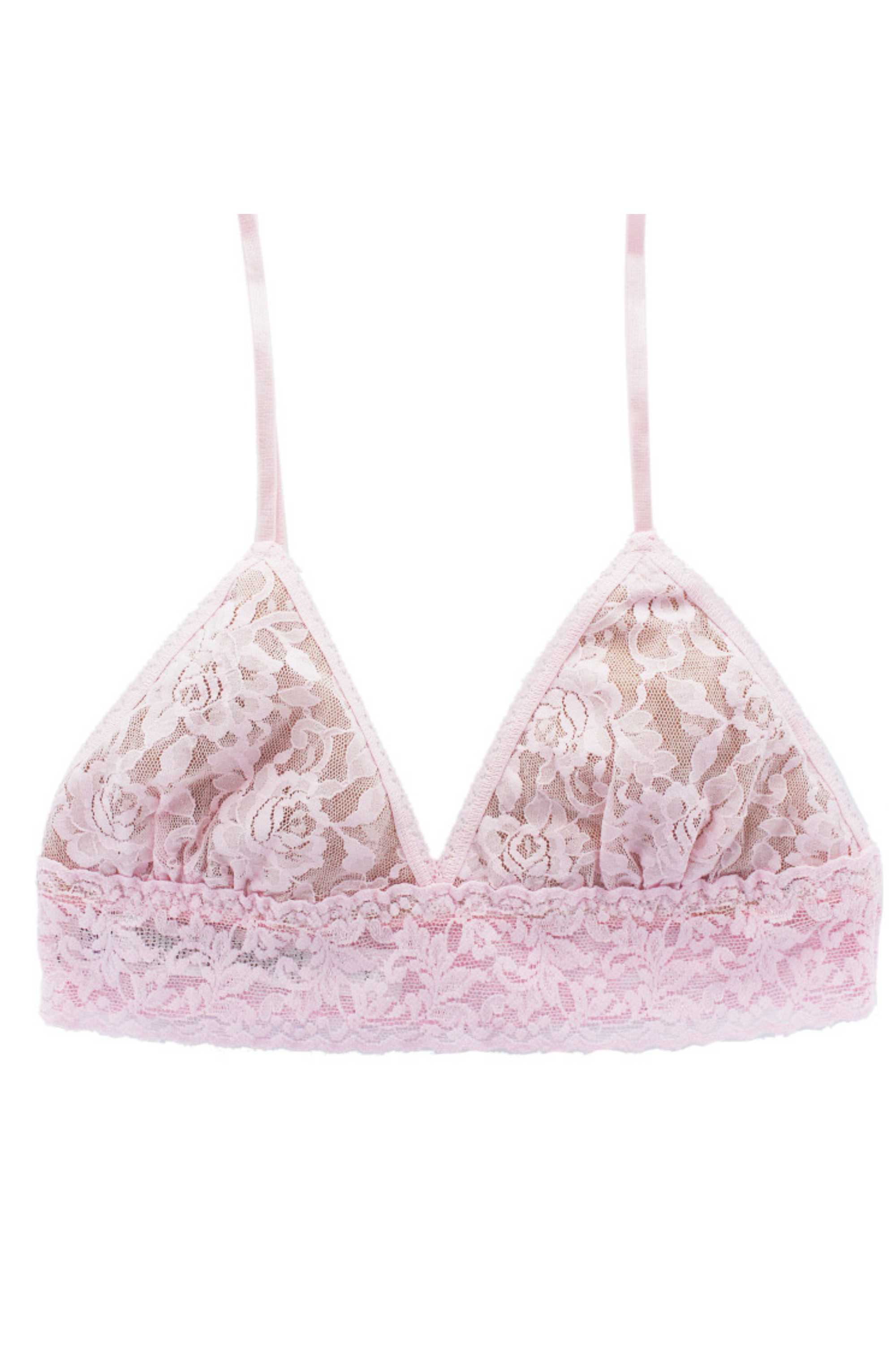 HANKY PANKY シグニチャー レース パッド ブラジャー (ブリスピンク)