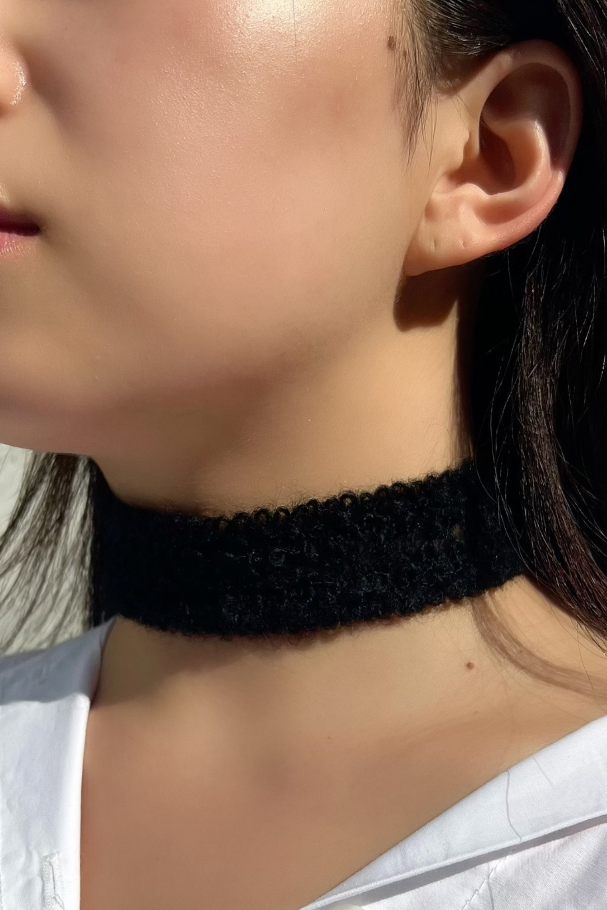 モヘアニットチョーカー