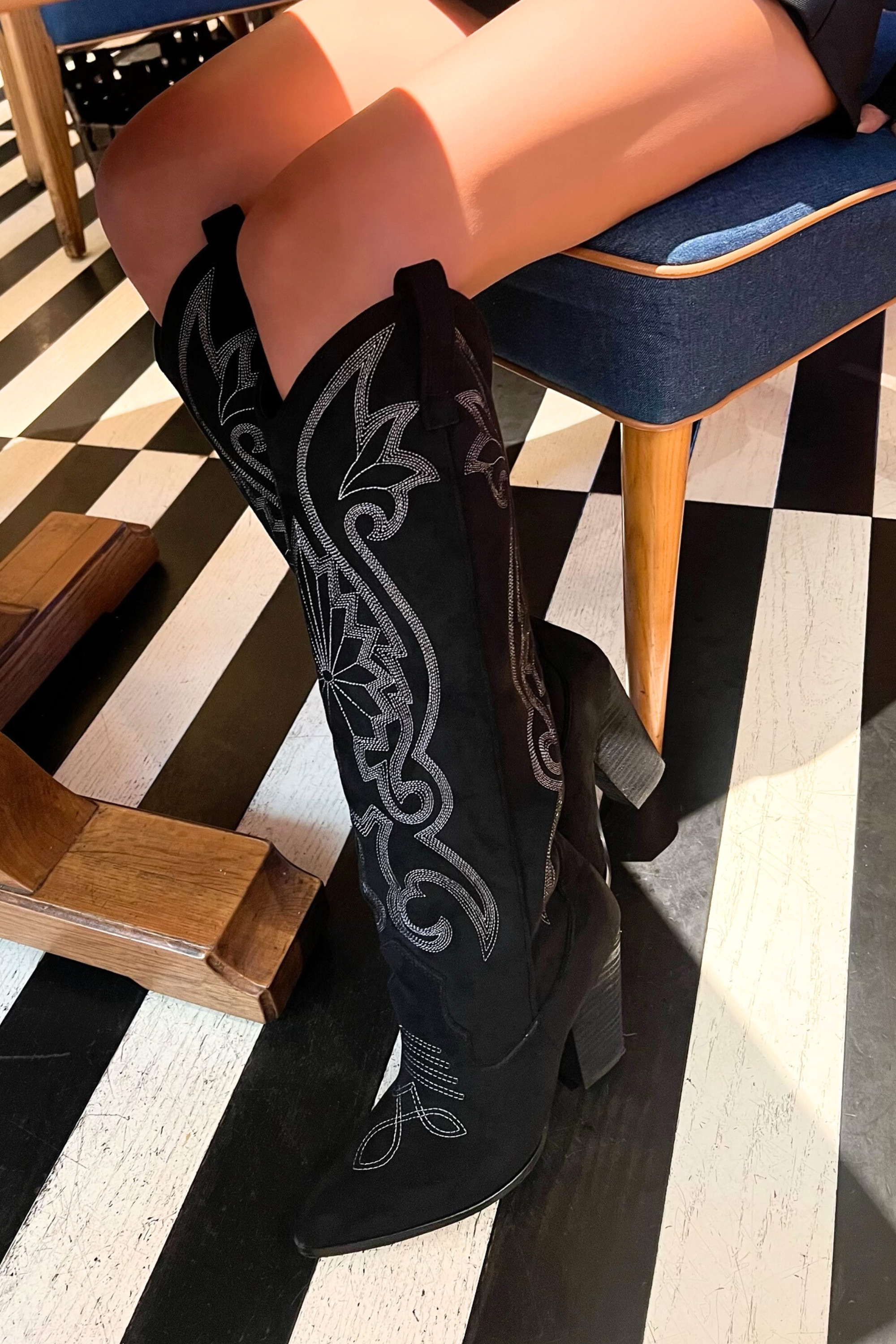 ANELATOKYO Western Long Boots