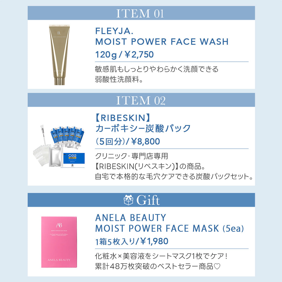 ANELA BEAUTY 毛穴ホームケアセット