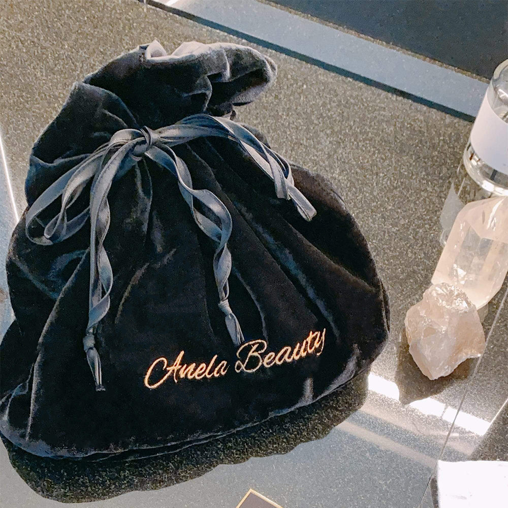 ANELA BEAUTY ベロア耐熱ポーチ