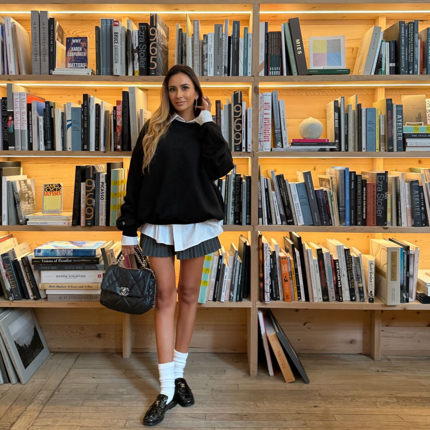 【受注販売】ローズ刺繍ドルマンスリーブスウェット