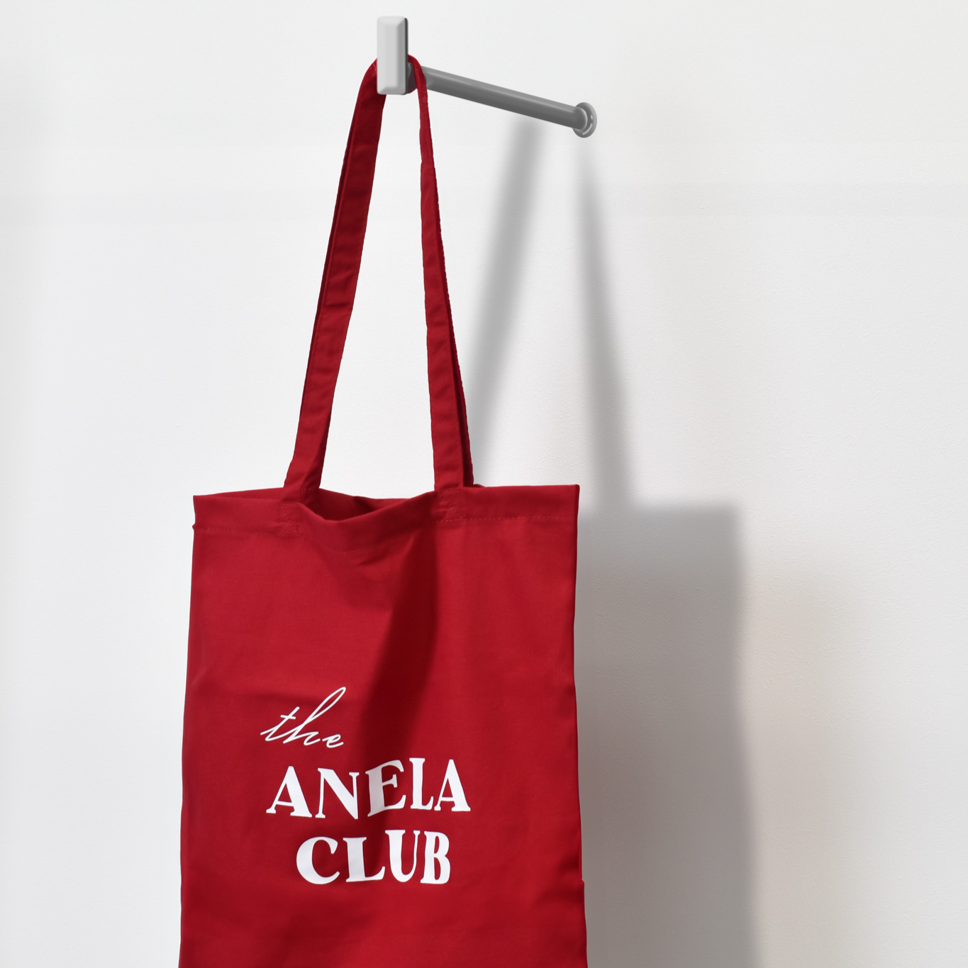 the ANELA CLUB TOTE BAG レッド