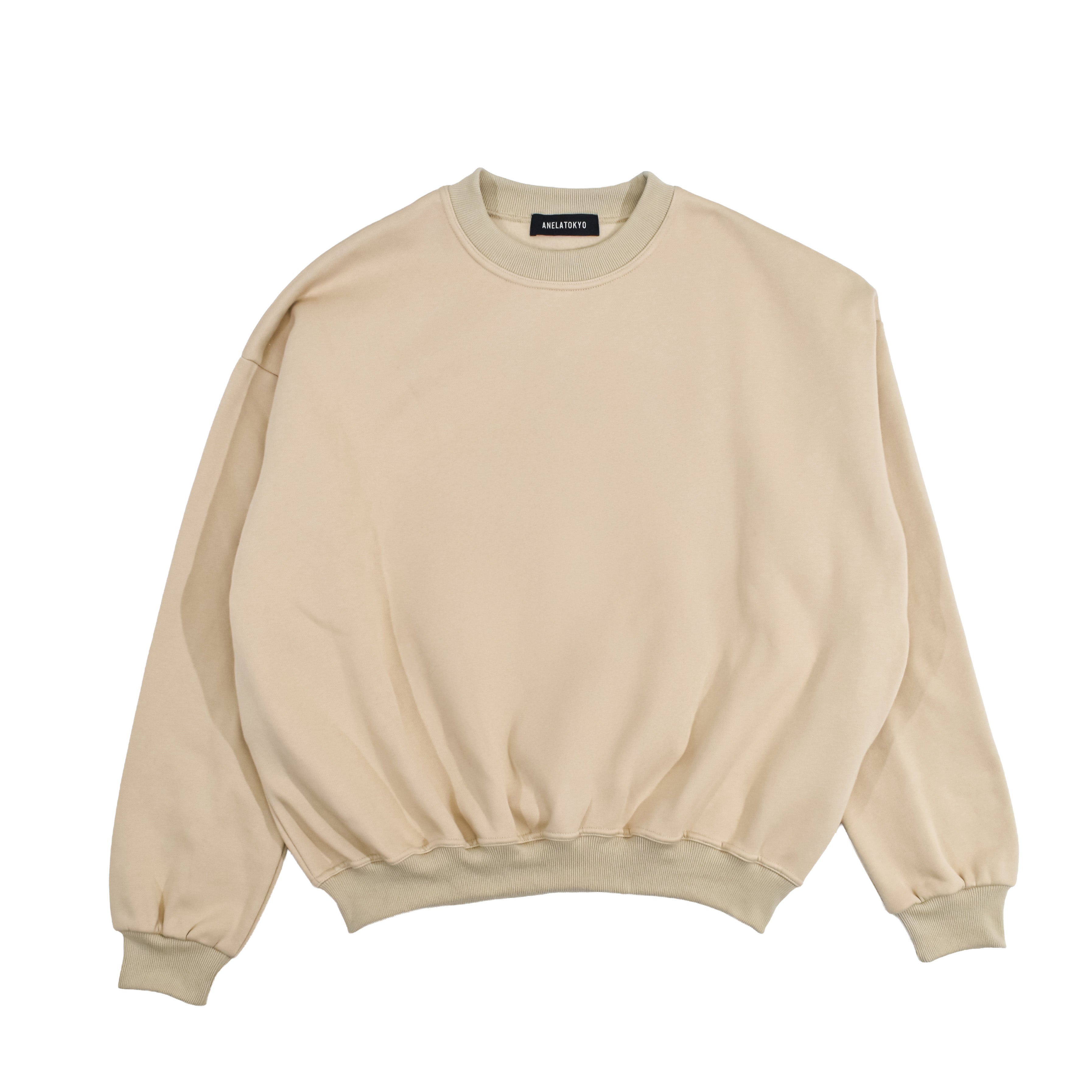 ローズ刺繍ドルマンスリーブスウェット