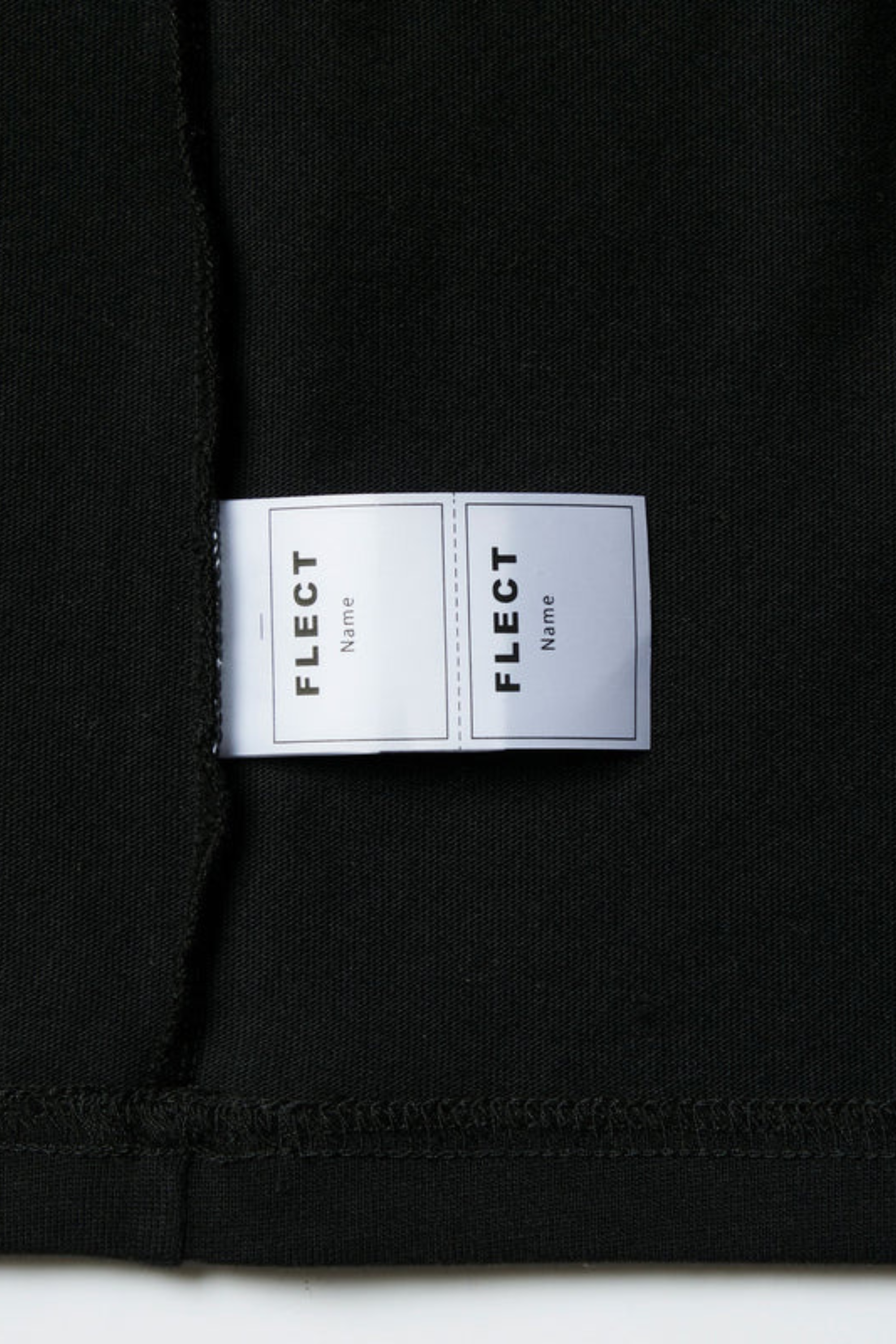 RUBBER LOGO T-SHIRT(BLK)