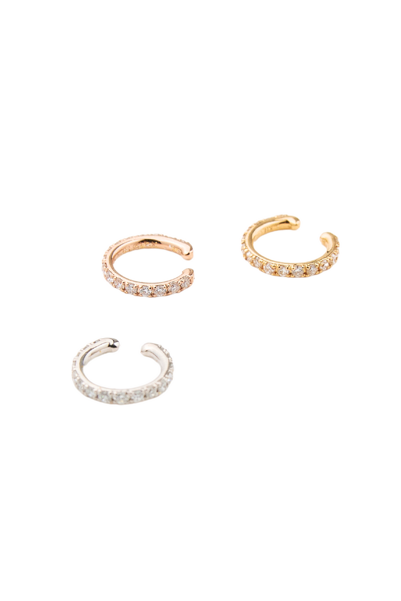 SIMPLE DIAMOND  EAR CUFF