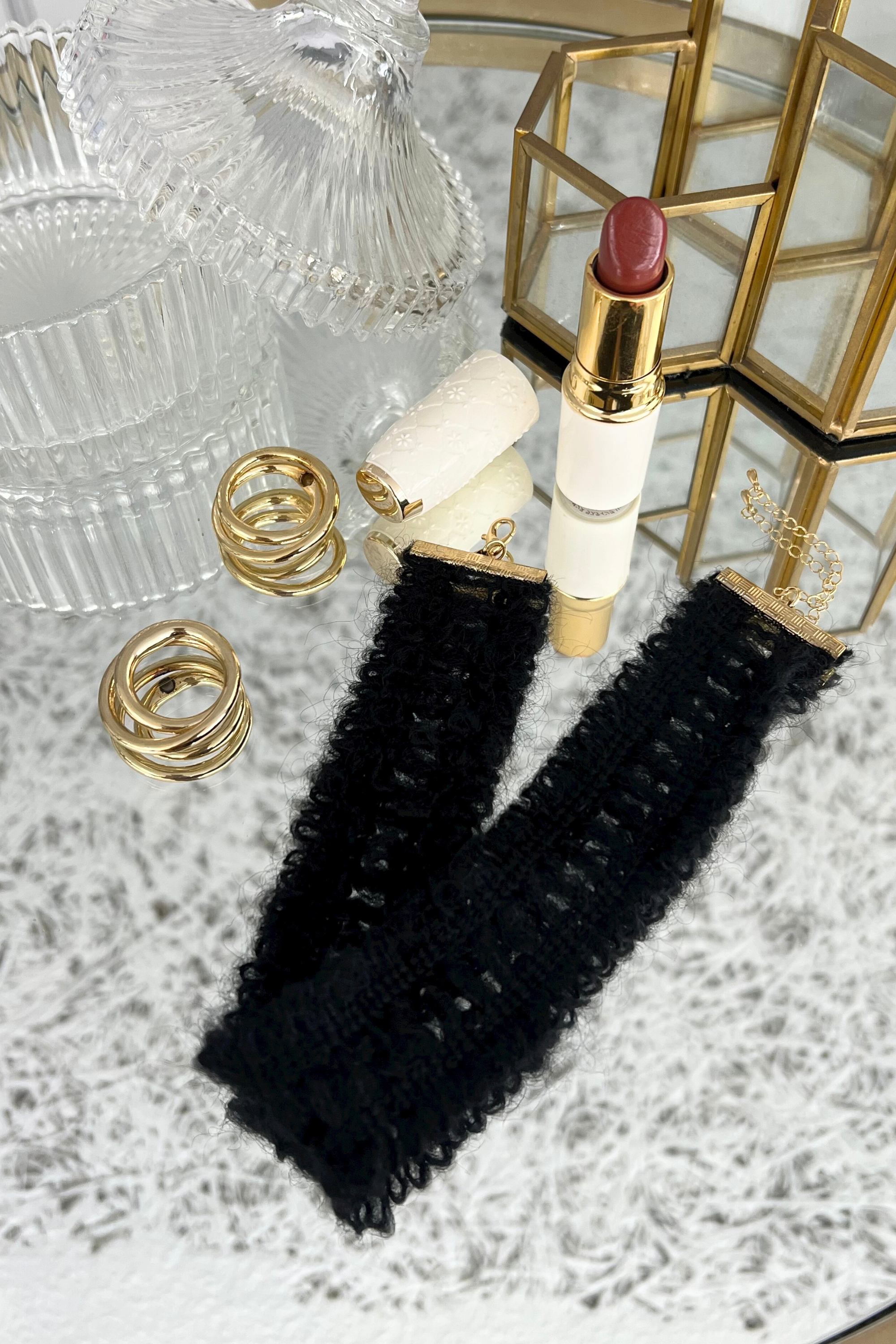 モヘアニットチョーカー