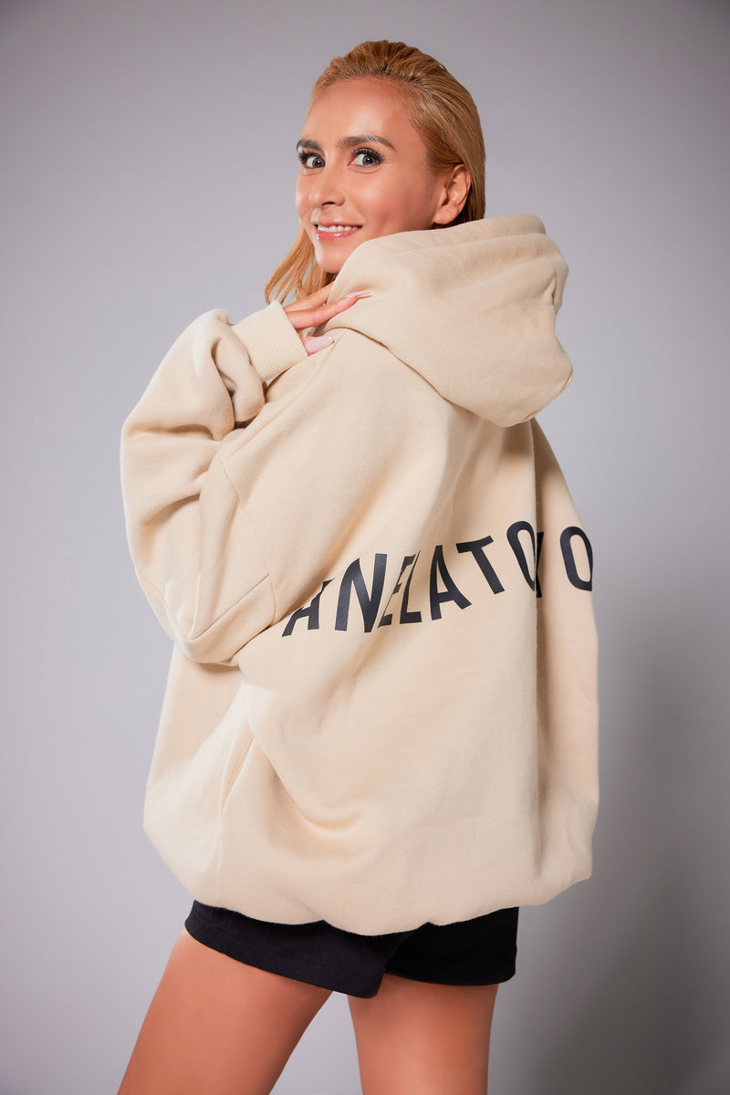 ANELATOKYO Logo Dolman hoodie – ANELAONLINE