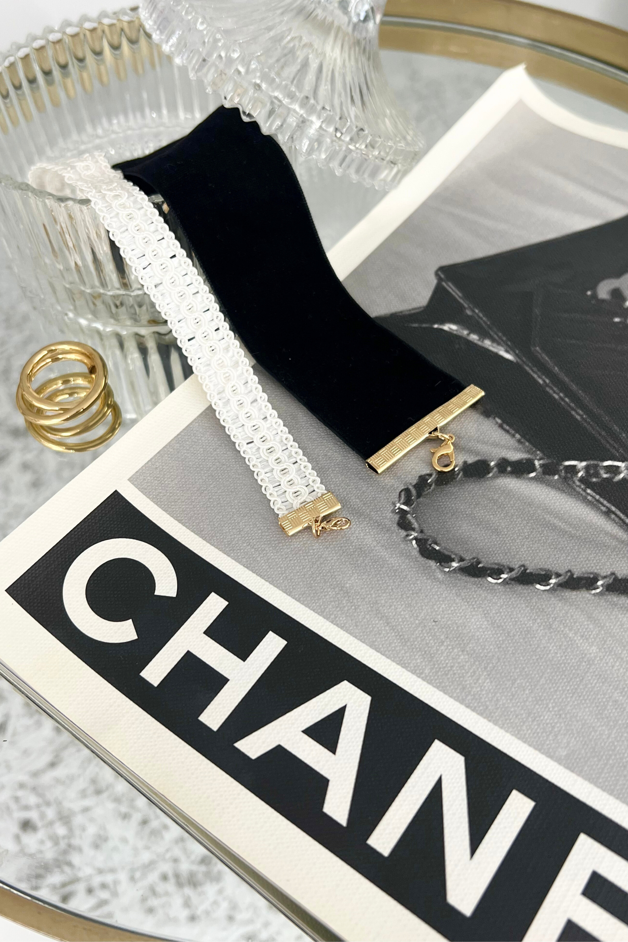 モヘアニットチョーカー