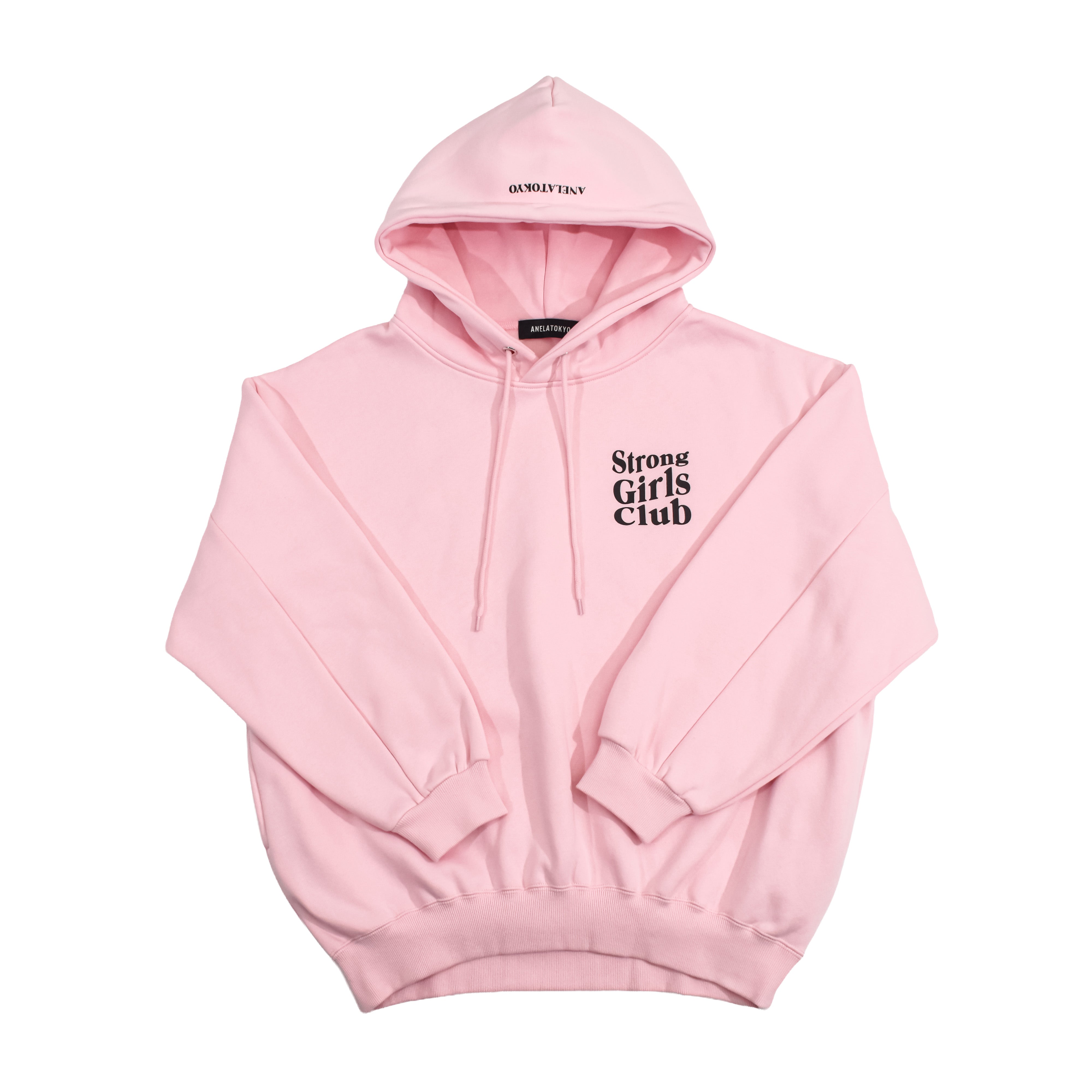 Strong Girls Club ｘ ANELATOKYO フーディ