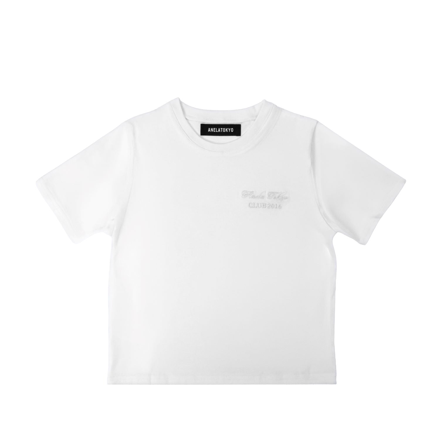 【受注販売】ANELATOKYO the ANELA CLUB ショート丈Tシャツ