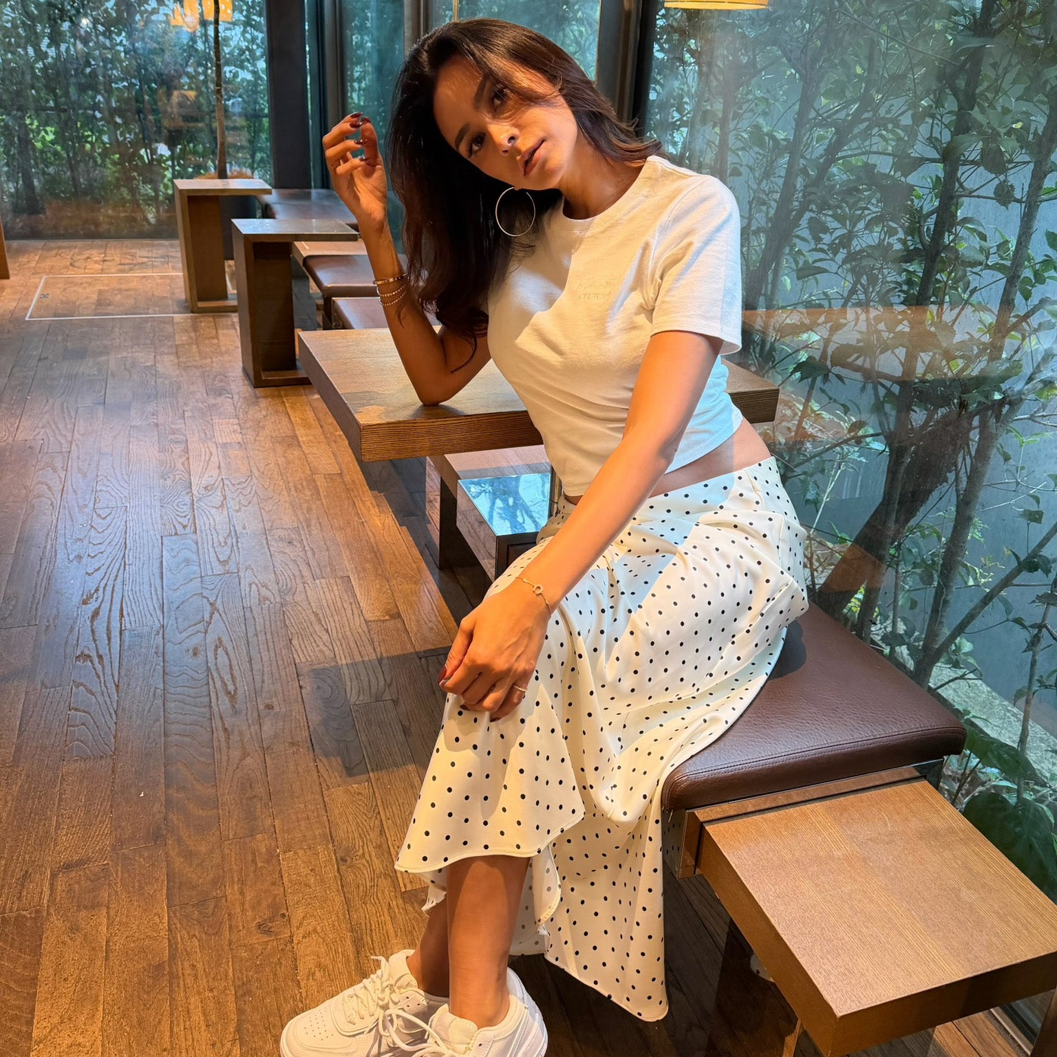 【受注販売】ANELATOKYO the ANELA CLUB ショート丈Tシャツ