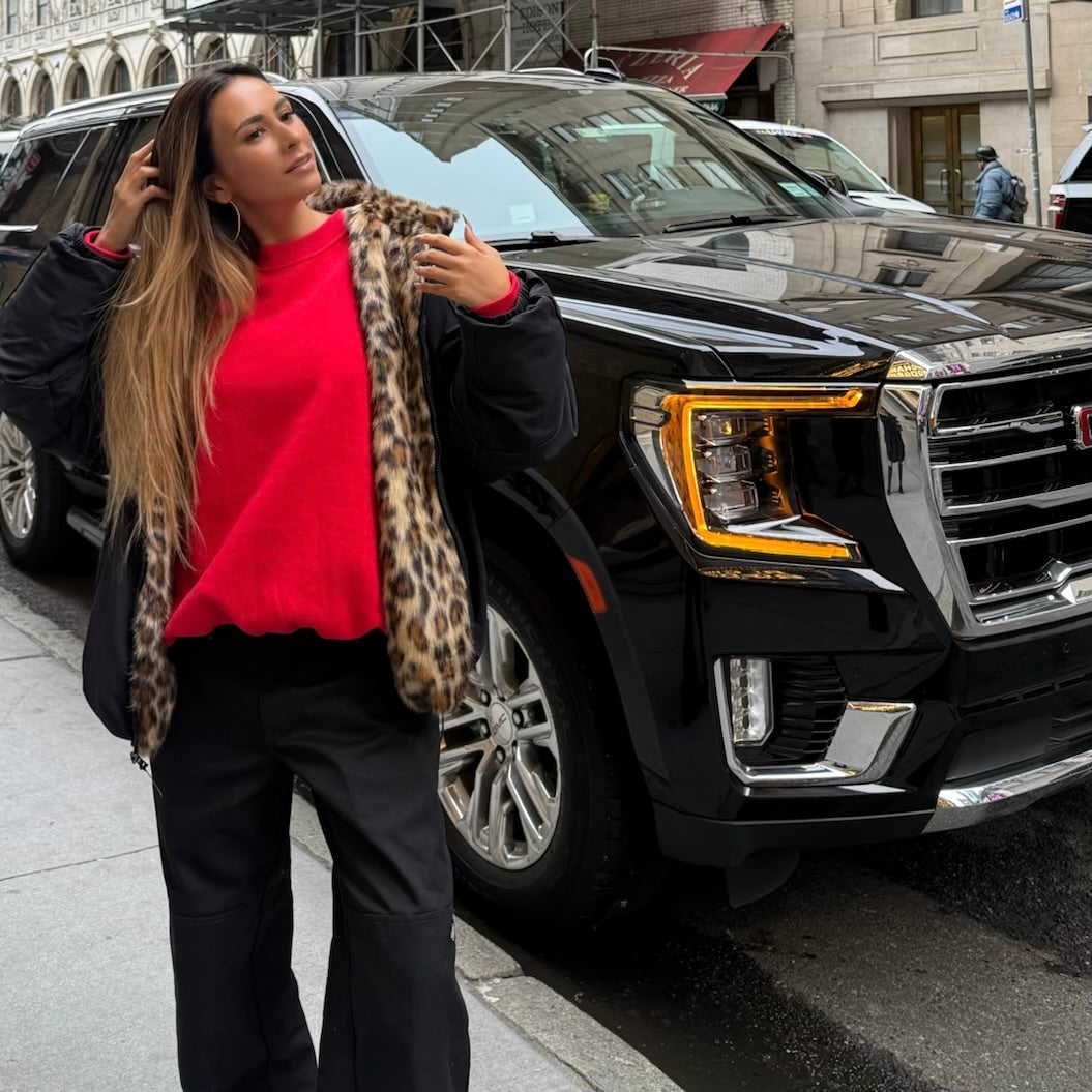 【受注販売】ローズ刺繍ドルマンスリーブスウェット