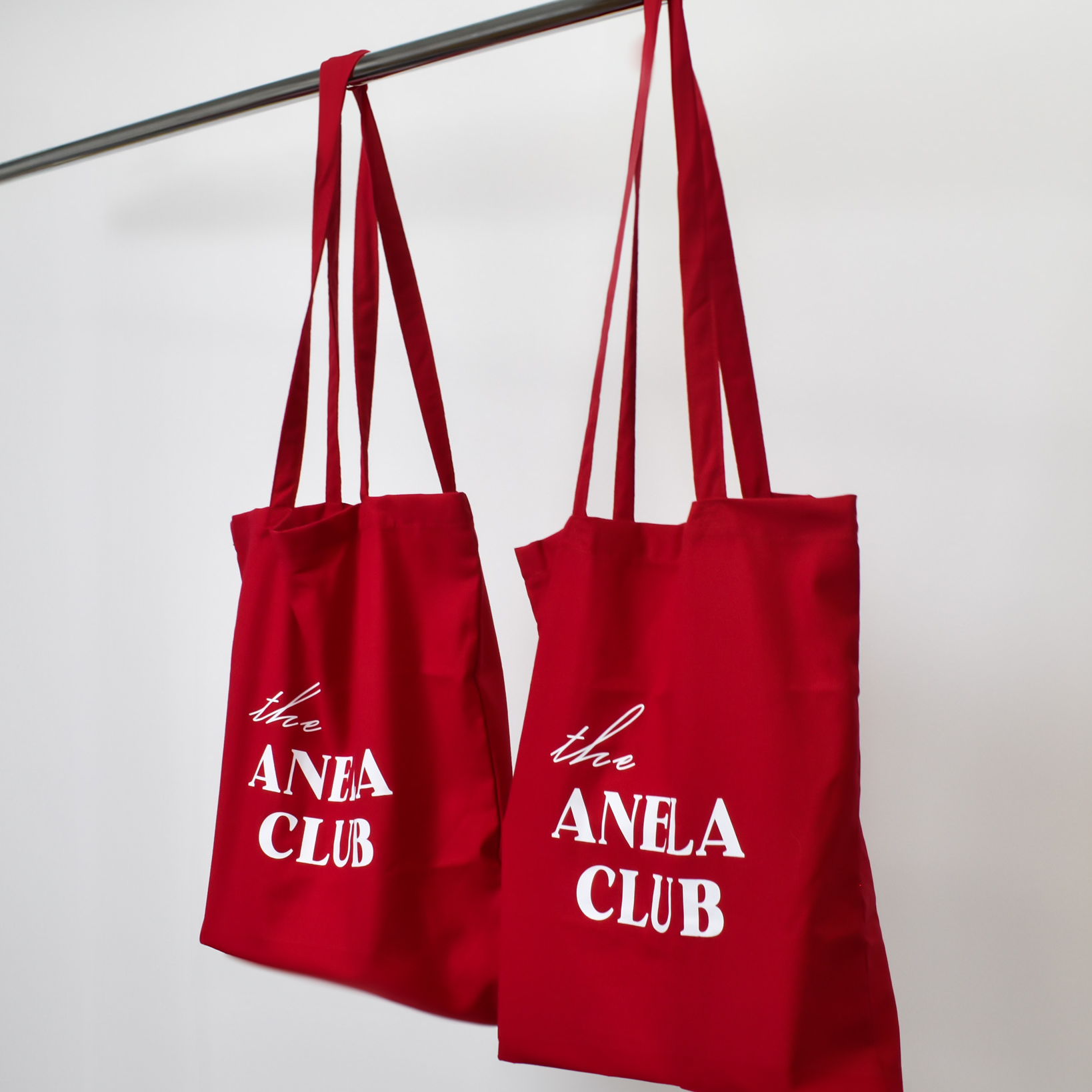 the ANELA CLUB TOTE BAG レッド