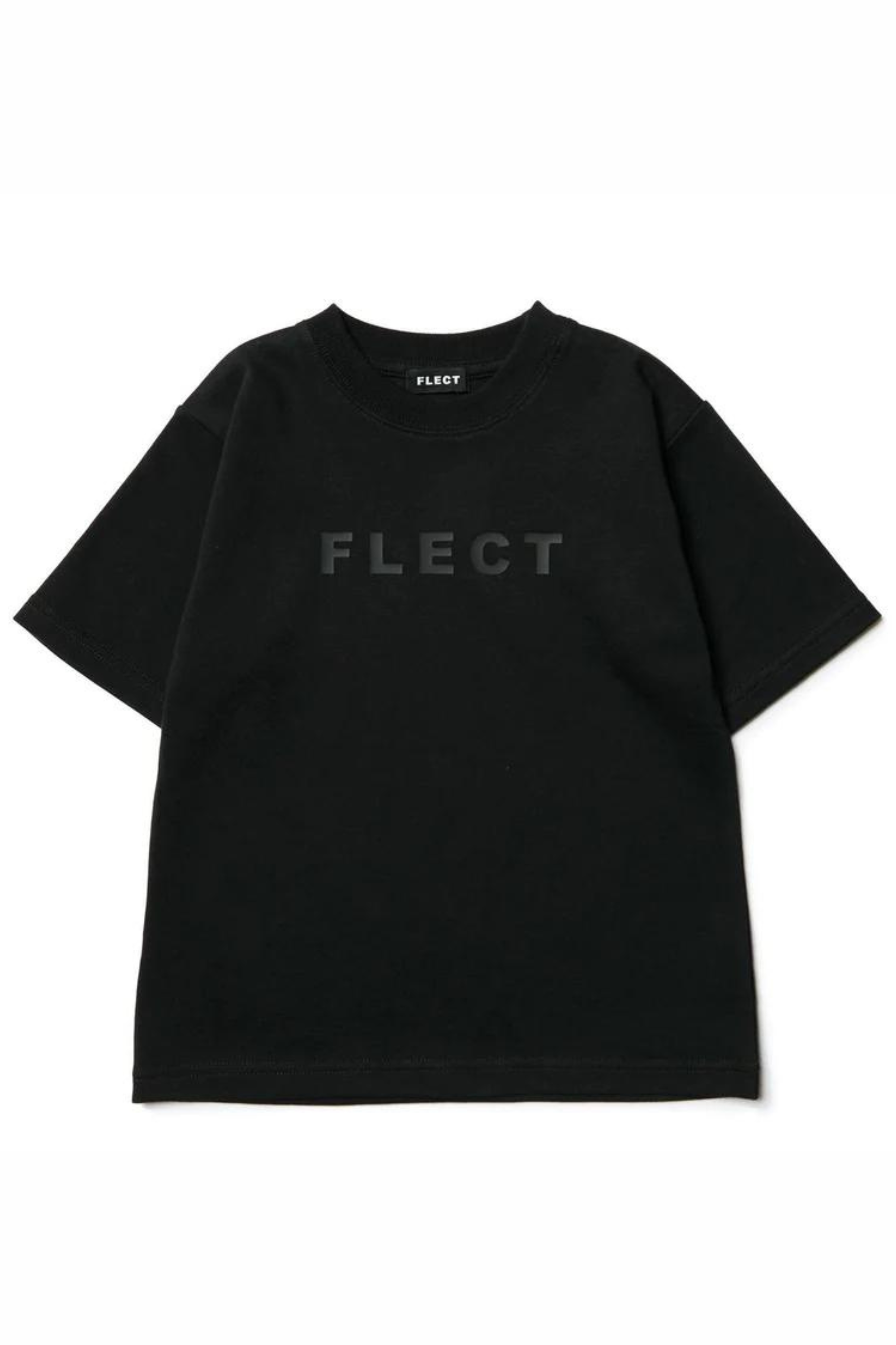RUBBER LOGO T-SHIRT(BLK)